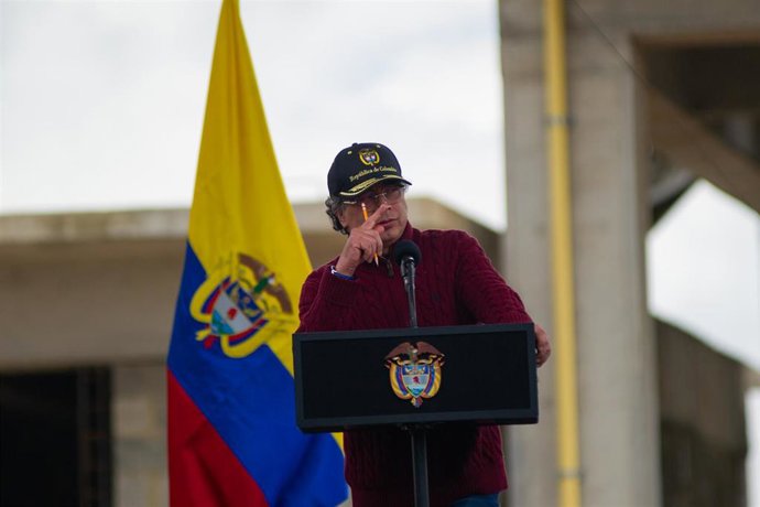 Archivo - El presidente de Colombia, Gustavo Petro