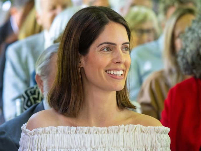 Archivo - Sofía Palazuelo durante la presentación del catálogo de 'Flamboyant. Joana Vasconcelos en el Palacio de Liria', a 22 de mayo de 2025, en Madrid (España).