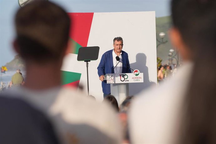 El presidente del EBB, Aitor Esteban