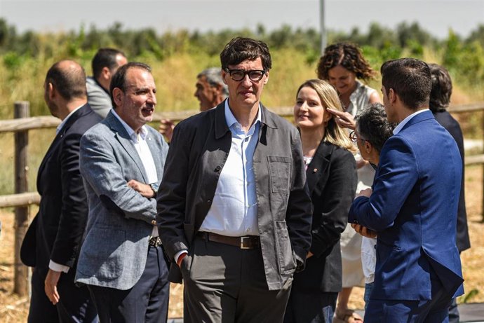 El presidente de la Generalitat, Salvador Illa