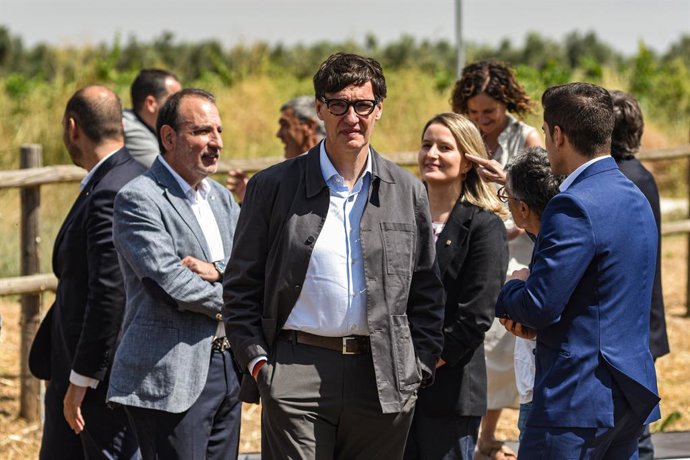 El president de la Generalitat, Salvador Illa