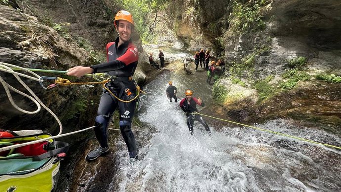 Barranquismo en una imagen de archivo