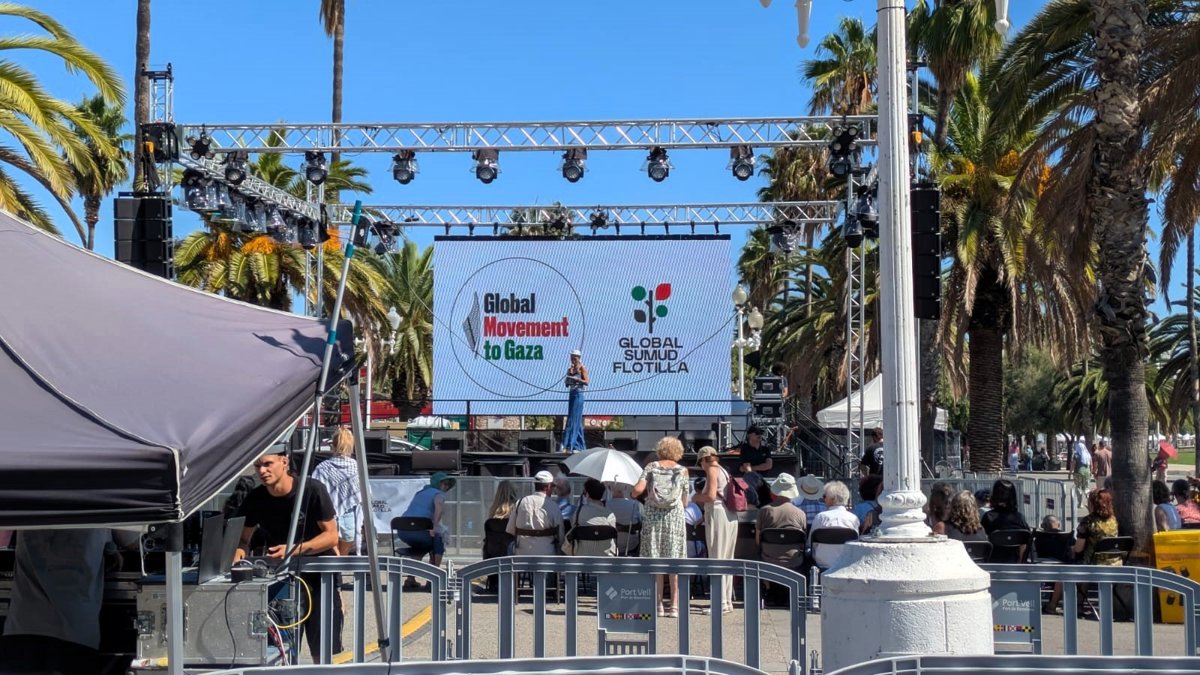 La Global Sumud Flotilla partirá de Barcelona a Gaza con más de 20 barcos y más de 300 personas