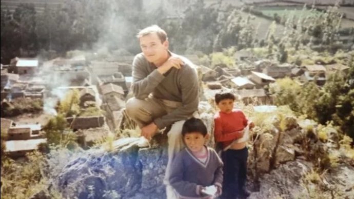 Javier Sartorius en la misión.