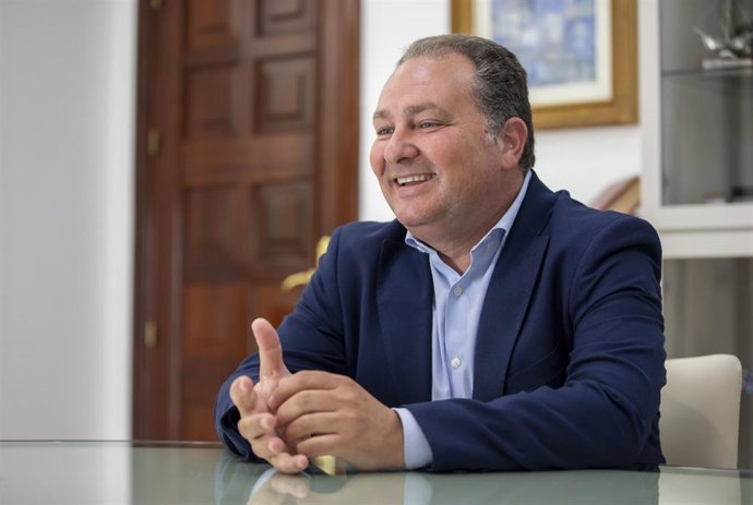 Archivo - El presidente de la Diputación, David Toscano, en una imagen de archivo.