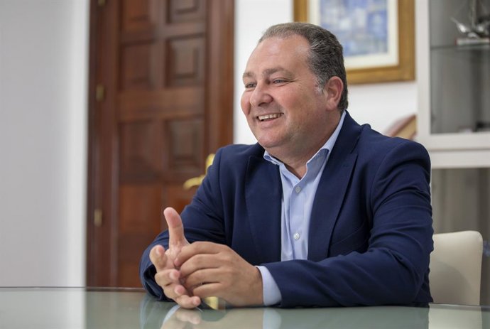 Archivo - El presidente de la Diputación, David Toscano.
