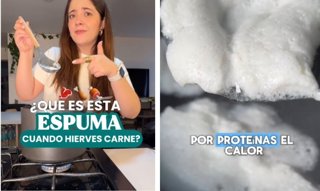 Captura de pantalla de un vídeo de Instagram de @ingdetusalimentos