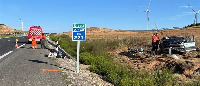 Imagen del siniestro.