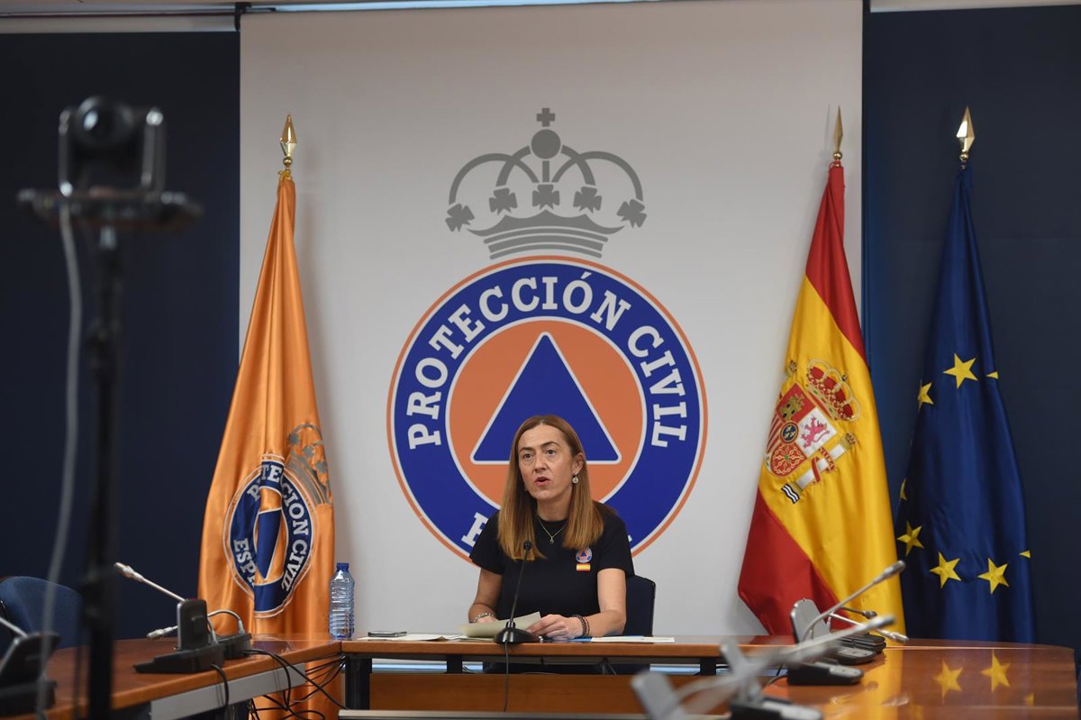 Protección Civil señala una  evolución muy favorable  de la situación de los 7 incendios activos en España