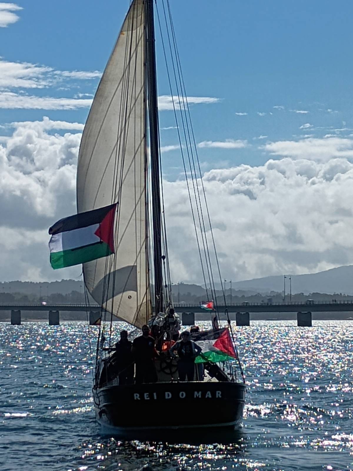Galicia se moviliza por tierra y mar en apoyo a la Flotilla a Gaza:  La gente no puede creer que no se haga nada 