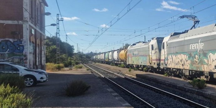 El tren que ha sufrido la avería.