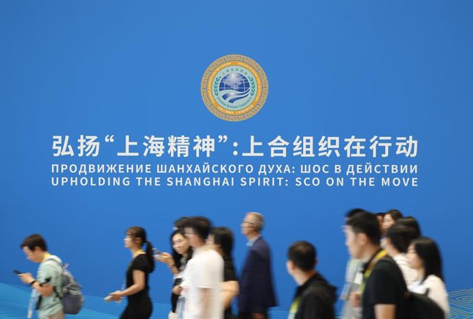 Preparativos de la Cumbre de la OCS en Tianjin (China) 