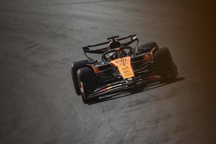 El piloto australiano Oscar Piastri (McLaren) durante el GP de los Países Bajos de 2025