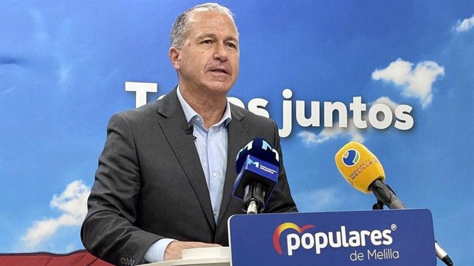 O secretário-geral do PP de Melilla, Miguel Marín.