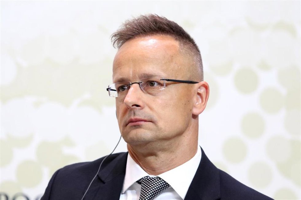 Archivo - El ministro de Asuntos Exteriores húngaro, Péter Szijjártó (archivo)