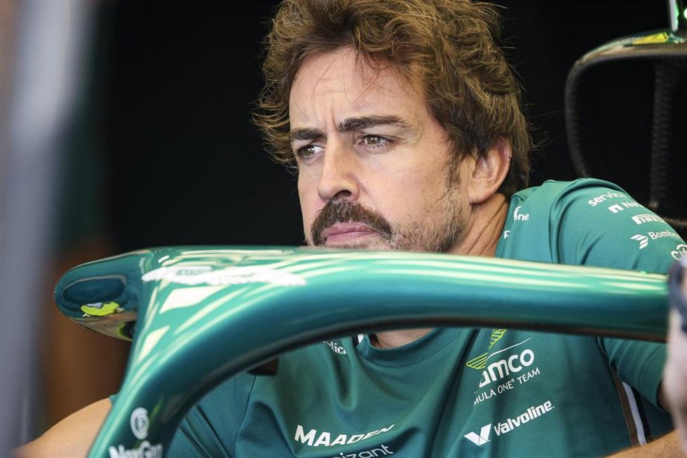 Fernando Alonso, piloto de Aston Martin.