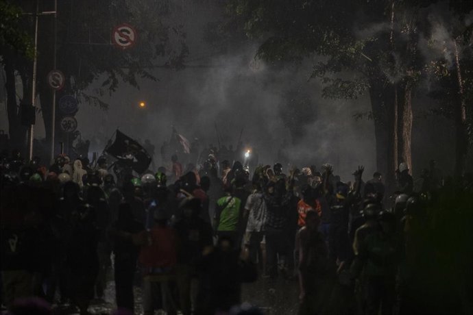 Disturbios en Yakarta (Indonesia)