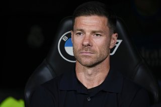 Xabi Alonso, head coach of Real Madrid, looks on during the Spanish League, LaLiga EA Sports, football match played between Real Madrid and RCD Mallorca at Santiago Bernabeu stadium on August 30, 2025, in Madrid, Spain.