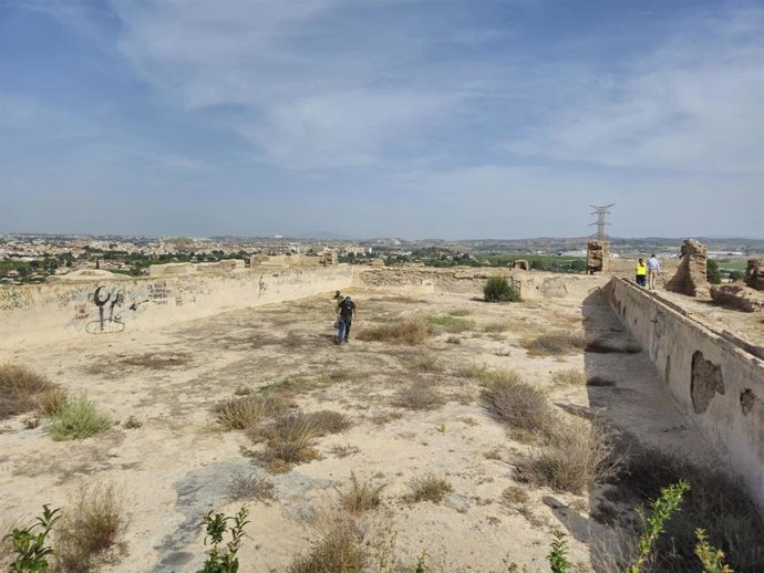 Imagen de los trabajos de mantenimiento