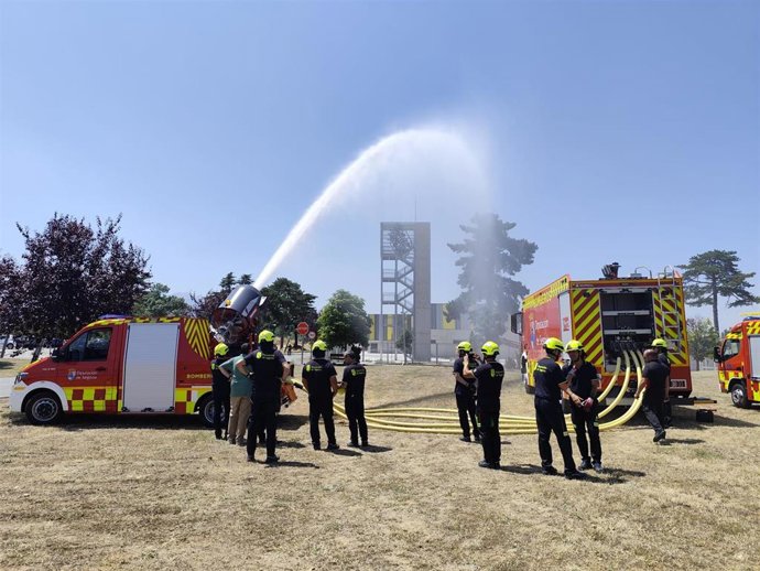 Imagen de los cabos del Speis en su proceso formativo
