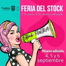 Tudela celebrará una segunda edición de la Feria del Stock con la participación de 49 comercios.