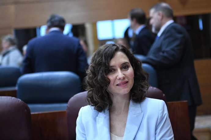 Archivo - La presidenta de la Comunidad de Madrid, Isabel Díaz Ayuso.