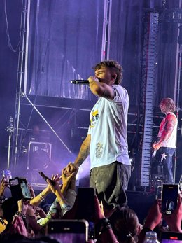 Lleno para la historia de las fiestas de San Julián de Cuenca de Viva Suecia, Dani Fernández, Sexy Zebras y Das Model