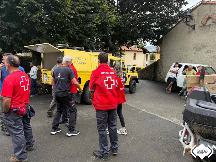 Dispositivo de búsqueda de un hombre desaparecido en Peñamellera Baja.