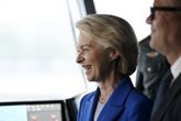 Foto: Ucrania.- AMP.- Von der Leyen defiende una "Ucrania bien armada" durante su viaje a la frontera polaca con Bielorrusia