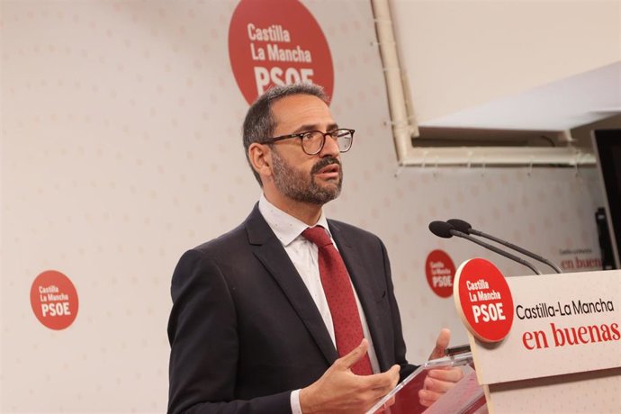 El secretario de Organización del PSOE de Castilla-La Mancha y diputado nacional, Sergio Gutiérrez