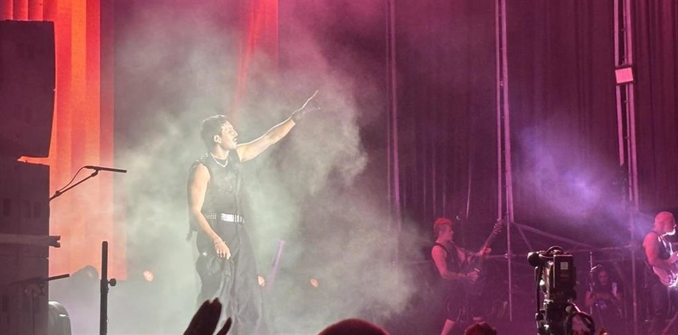 Sebastian Yatra en Cosquin Rock 2025.