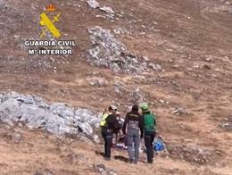 Rescate de un corredor en el Trail Ubiña.