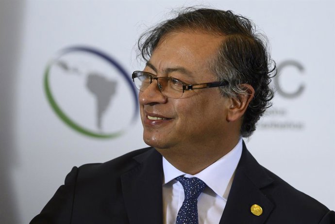 Archivo - Arquivo - 24 de janeiro de 2023, Buenos Aires, Argentina: O presidente colombiano Gustavo Petro, visto durante a Cúpula da Comunidade de Estados Latino-Americanos e Caribenhos (CELAC) em Buenos Aires.