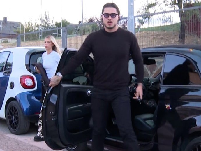 Carlo Costanzia y Alejandra Rubio, a su llegada a la celebración del 60 cumpleaños de Terelu Campos