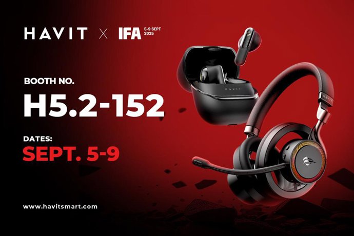 IFA Berlin 2025: HAVIT Debuts Next-Gen Sound Technologies, Redefining Audio Frontiers