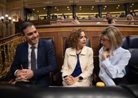 Díaz quiere que Sánchez presente Presupuestos: "Si se tumban, no será responsabilidad del Gobierno"