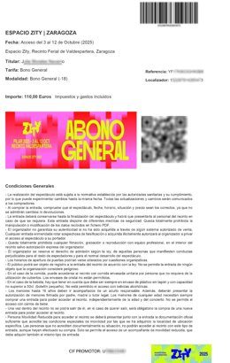 Entrada falsa para el Espacio City detectada por la Guardia Civil.
