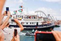 Las embarcaciones de la Global Sumud Flotilla vuelven a Barcelona por el mal tiempo en el mar