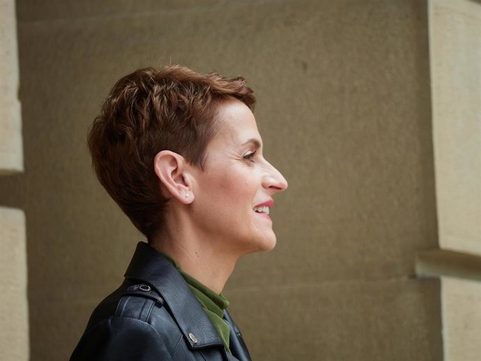 Archivo - La presidenta de Navarra, María Chivite.
