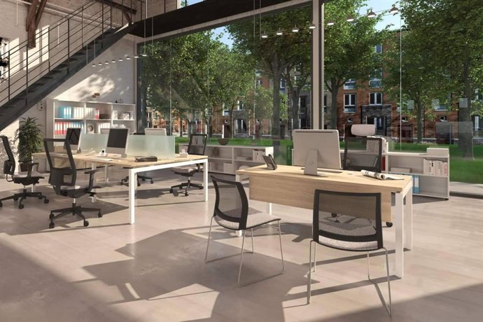 Mobiliario operativo de OfficeDeco para transformar los espacios de trabajo