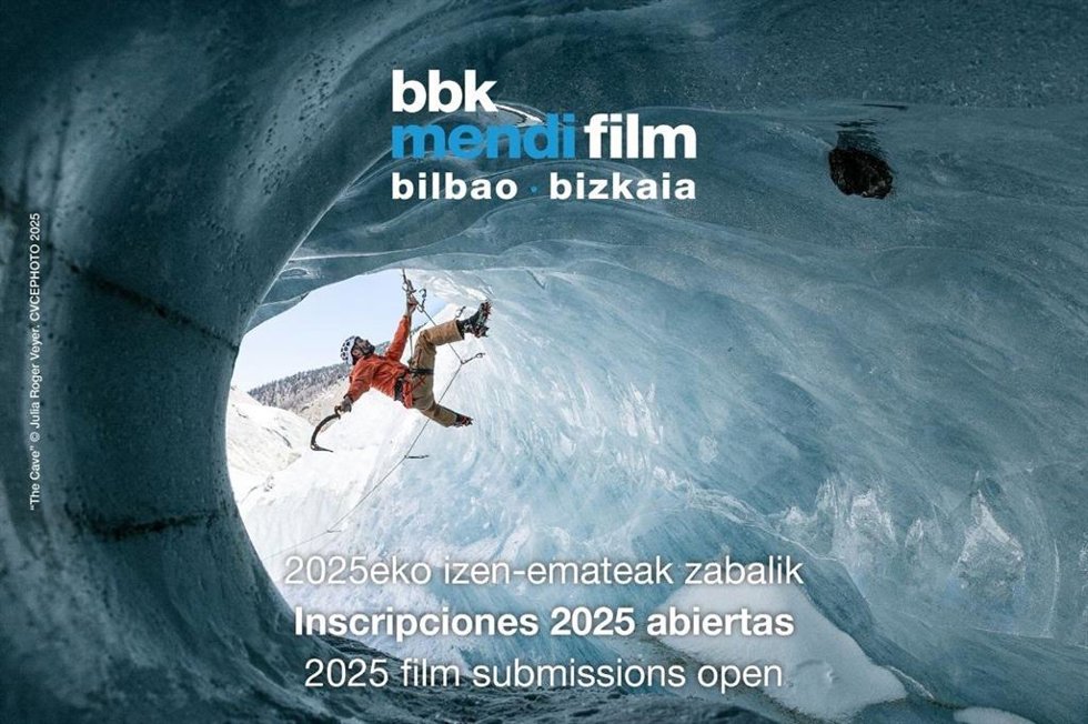 Cartel del festival BBK Mendi Film Bilbao-Bizkaia