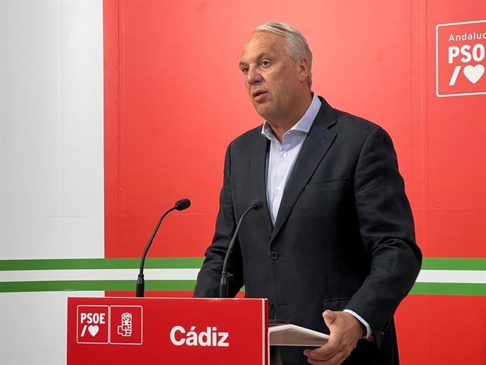 Archivo - Ruiz Boix en rueda de prensa.