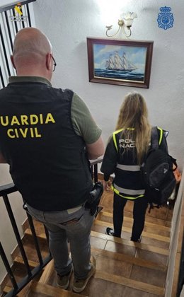 Intervención de la Guardia Civil en Torredembarra, Tarragona y Arganda del Rey (Madrid)