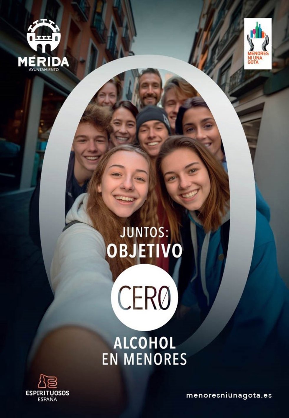 Campaña del Ayuntamiento de Mérida para concienciar sobre el consumo de alcohol en la Feria