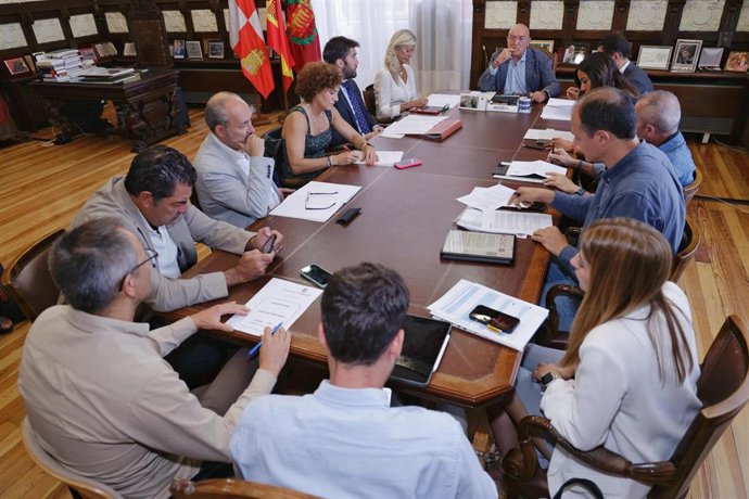 Reunión de la Junta de Gobierno Local del Ayuntamiento de Valladolid.