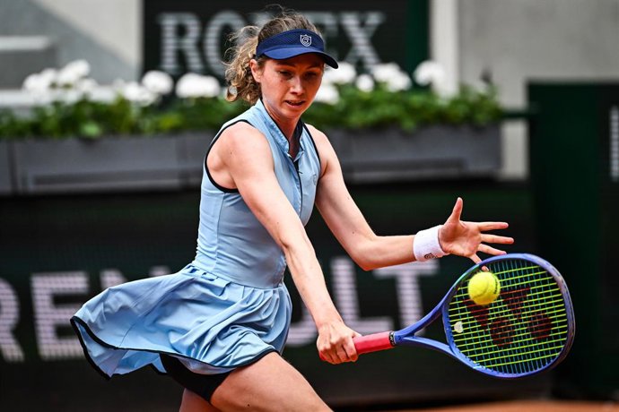 Archivo - Cristina BUCSA of Spain during the third day of the Roland-Garros 2025, French Open, Grand Slam tennis tournament on 27 May 2025 at Roland-Garros stadium in Paris, France - Photo Matthieu Mirville / DPPI