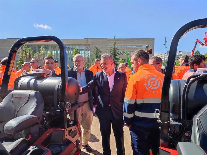 'Logroño Verde' Inicia Desde Hoy La Conservación Y Mantenimiento De Espacios Verdes Y Mobiliario Urbano De La Ciudad