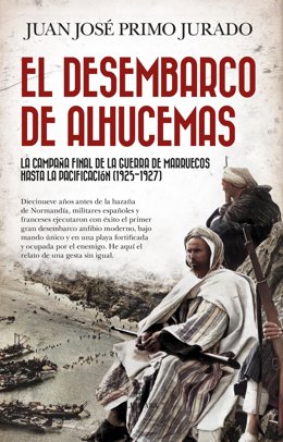 Portada del libro 'El desembarco de Alhucemas' de editorial Almuzara.
