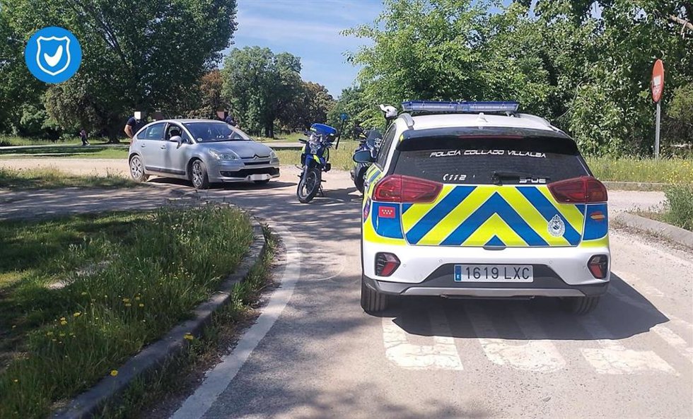 Imagen de archivo de un coche de la Policía Local de Collado Villalba