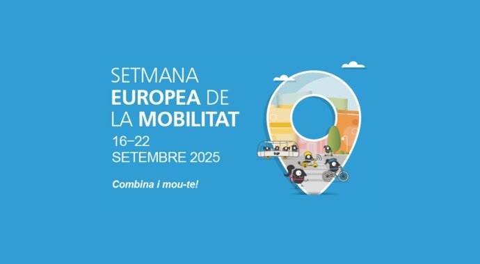 Cartel de la Semana Europea de la Movilidad 2025.